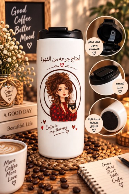 مج قزاز احتاج جرعة من القهوه